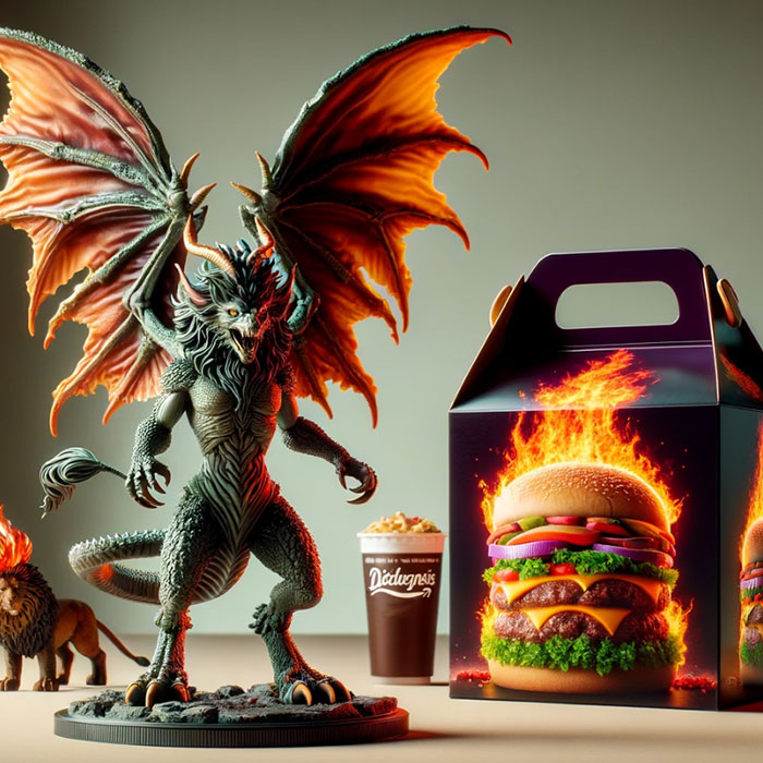 Satanic Panic Erupts As Pics Of McDonald’s Diabolical Happy Meals With Baphomet Toys Go Viral