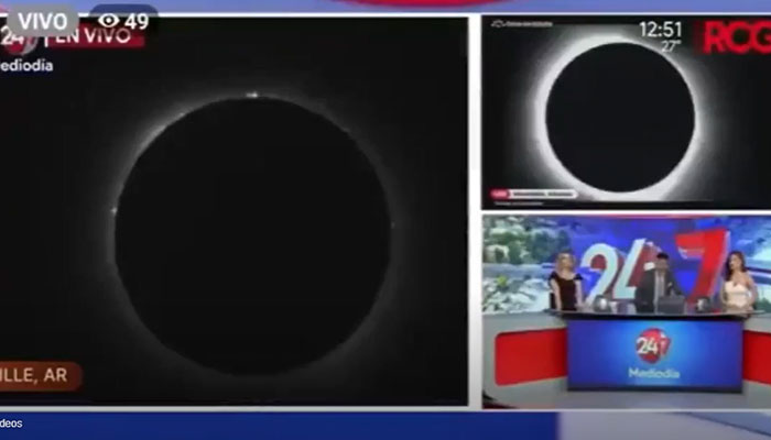 Mexican TV Accidentally Shows Man’s Crown Jewels While Covering The 2024 Eclipse