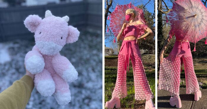 109 Times Crafty People Shared Their Amazing Crochet Projects With This Community (New Pics)
