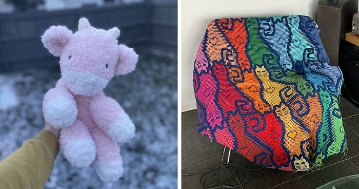 “I Need Therapy After Having Weaved In All The Ends”: 109 People Share Their Best Crochet Art (New Pics)