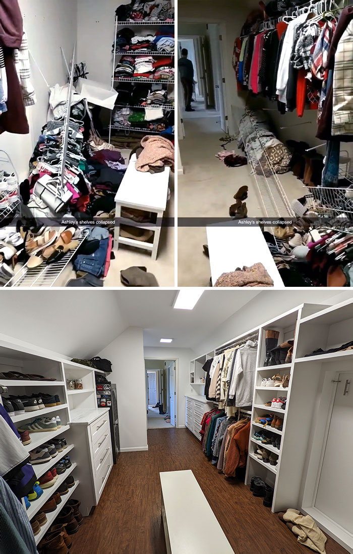 I Took 8 Months Remodeling My Walk-In Closet With Custom Built-In Cabinets