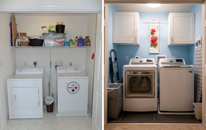My "Weekend" Laundry Room Makeover