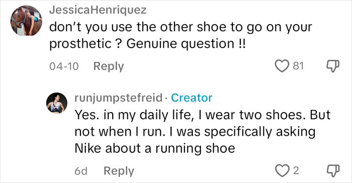 “Feel-Good Marketing Without The Hard Work”: Woman Calls Out Nike For Their Amputee Marketing “Feel-Good Marketing Without The Hard Work”: Woman Calls Out Nike For Their Amputee Marketing