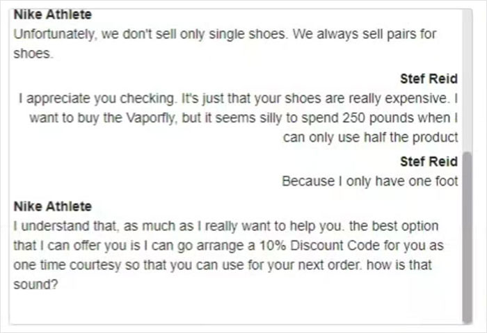 “Feel-Good Marketing Without The Hard Work”: Woman Calls Out Nike For Their Amputee Marketing “Feel-Good Marketing Without The Hard Work”: Woman Calls Out Nike For Their Amputee Marketing