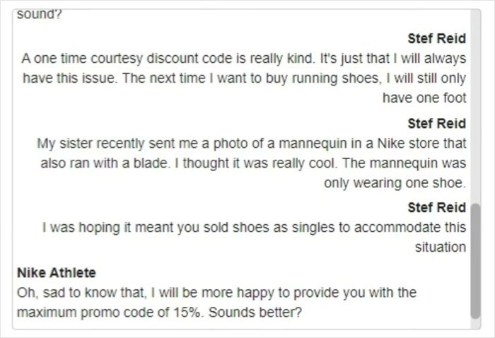 “Feel-Good Marketing Without The Hard Work”: Woman Calls Out Nike For Their Amputee Marketing “Feel-Good Marketing Without The Hard Work”: Woman Calls Out Nike For Their Amputee Marketing