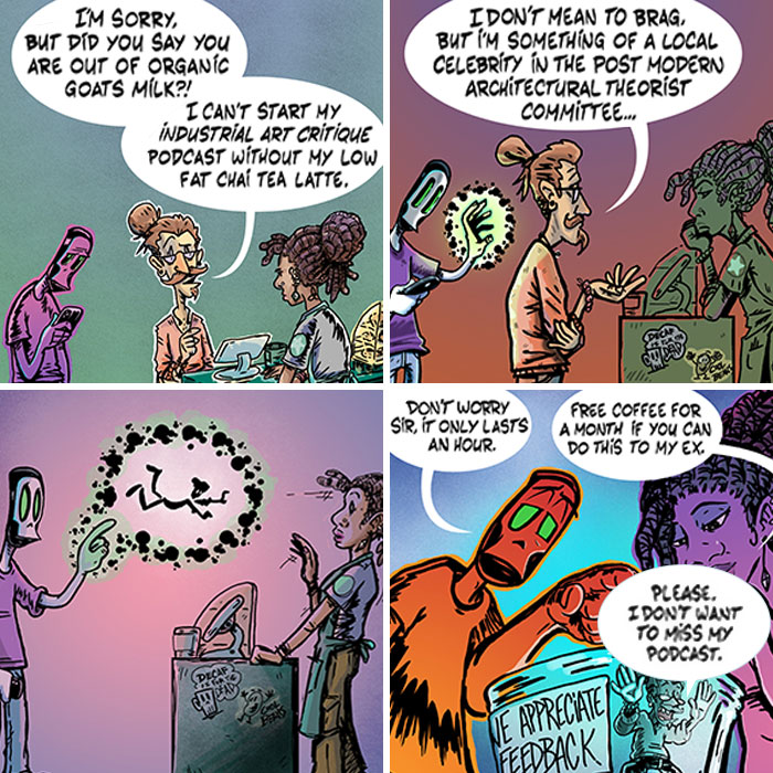 I Created 27 New ‘Bonebag Comics’ Featuring A Nutty Necromancer And His Audacious Assistant