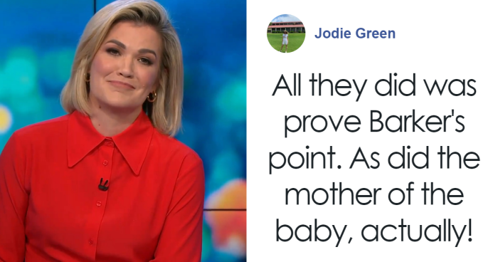 Aussie Mom’s Appearance On National TV With Baby Sparks Debate Whether Arj Barker Was Right