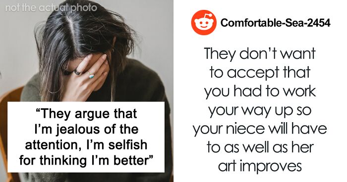 Woman Tells Niece’s Parents That The Girl’s Art Is Less Important Than Hers, And They Lose It