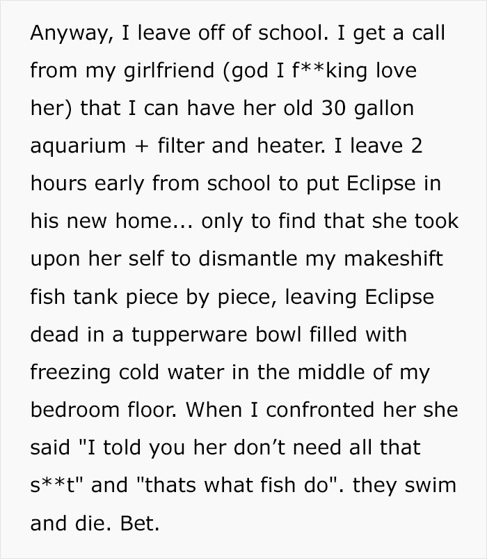 “They Swim And Die”: Aunt Refuses To Apologize For Ending Fish’s Life, Screams When Karma Hits “They Swim And Die”: Aunt Refuses To Apologize For Ending Fish’s Life, Screams When Karma Hits