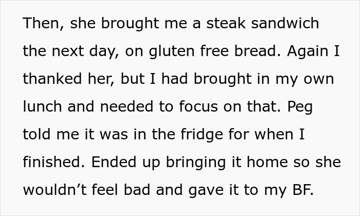 Woman Left In Tears After Coworker Demands She Stop Feeding Him Woman Left In Tears After Coworker Demands She Stop Feeding Him