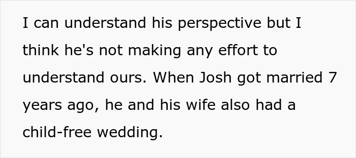 "I Called Him A Hypocrite": Guy Makes Snide Remarks Over Sister's Childfree Wedding, Is Called Out "I Called Him A Hypocrite": Guy Makes Snide Remarks Over Sister's Childfree Wedding, Is Called Out