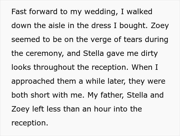 “[Am I The Jerk] For Not Wearing The Wedding Dress My Stepsister Handmade For Me?”