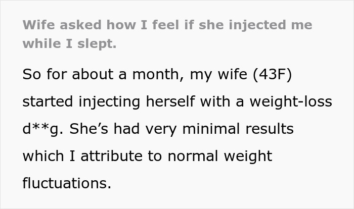 “I’d Call The Police”: Man Freaks Out Over Wife’s Creepy Question, She Doesn’t Like His Reaction “I’d Call The Police”: Man Freaks Out Over Wife’s Creepy Question, She Doesn’t Like His Reaction