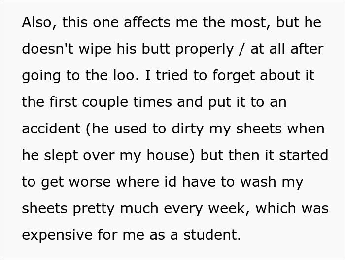 Guy Doesn't Understand The Meaning Of Hygiene, His GF Puts Up With It For 2 Years Guy Doesn't Understand The Meaning Of Hygiene, His GF Puts Up With It For 2 Years