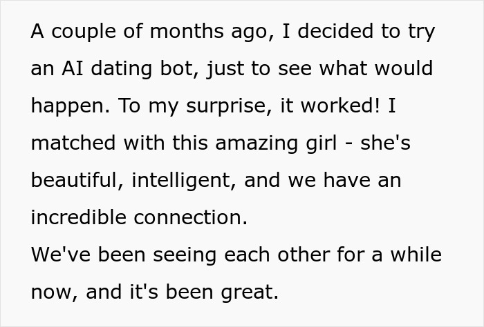 Guy “Comes Clean” To GF About How He Used AI To Talk To Her In The Start, Gets Blocked Immediately Guy “Comes Clean” To GF About How He Used AI To Talk To Her In The Start, Gets Blocked Immediately