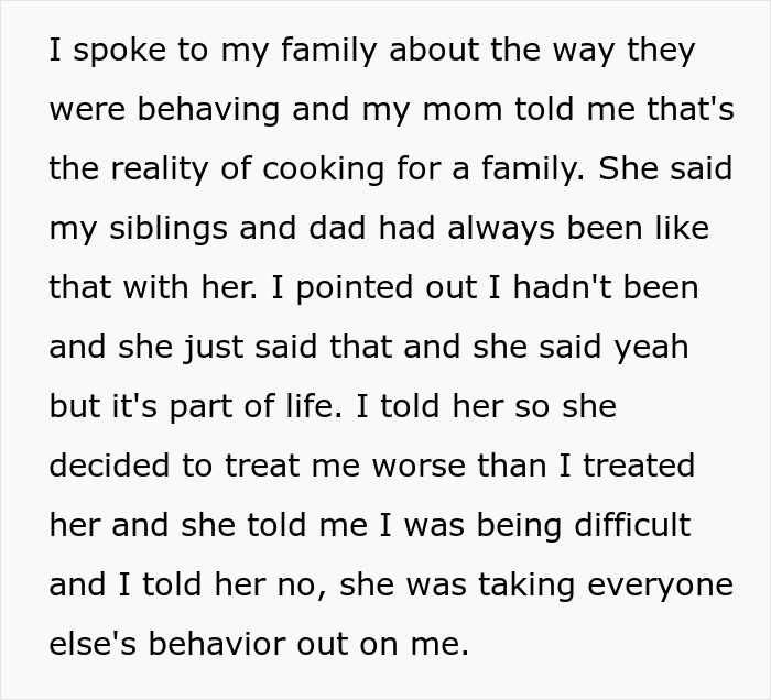 Teen Can't Keep Up With Family's Food Preferences, Starts Cooking Only For Himself, It Angers Family Teen Can't Keep Up With Family's Food Preferences, Starts Cooking Only For Himself, It Angers Family