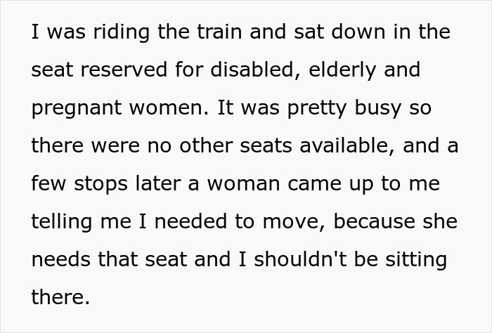 “I Needed The Seat”: Teen Leaves Karen Red-Faced After Showing Her Why She Can’t Have Her Seat “I Needed The Seat”: Teen Leaves Karen Red-Faced After Showing Her Why She Can’t Have Her Seat