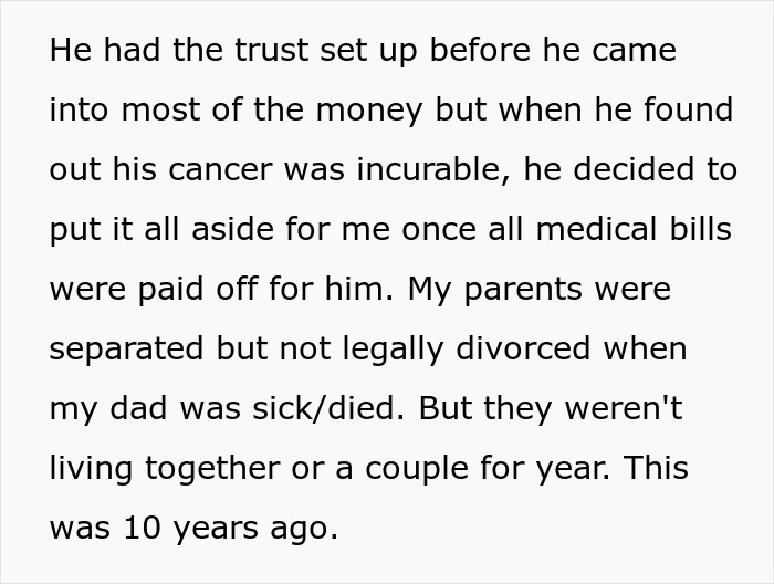 Teen Unexpectedly Inherits A ‘Crazy’ Inheritance From Dad, Drama Ensues When Mom Finds Out Teen Unexpectedly Inherits A ‘Crazy’ Inheritance From Dad, Drama Ensues When Mom Finds Out