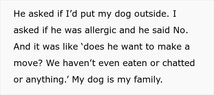 Man Tells Date It's Either Him Or The Dog, Gets Kicked Out In A Blink Of An Eye Man Tells Date It's Either Him Or The Dog, Gets Kicked Out In A Blink Of An Eye