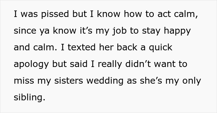 “Suck It Up”: Nanny Confronts Mom After Being Forced To Miss Sister’s Wedding