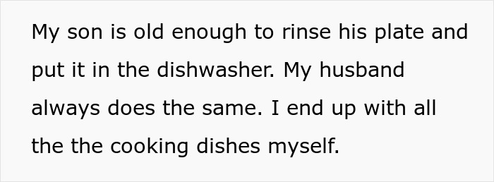 Hubby Claims Dishes Are Wife's Mess After Cooking, Ends Up Having No Dinner The Next Day