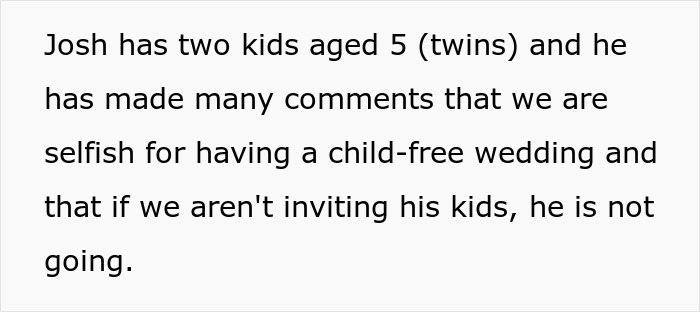 "I Called Him A Hypocrite": Guy Makes Snide Remarks Over Sister's Childfree Wedding, Is Called Out "I Called Him A Hypocrite": Guy Makes Snide Remarks Over Sister's Childfree Wedding, Is Called Out