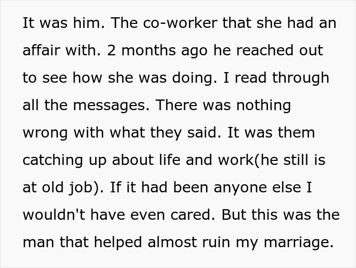Woman Just “Catches Up” With The Guy She Cheated With, Husband Moves For Divorce