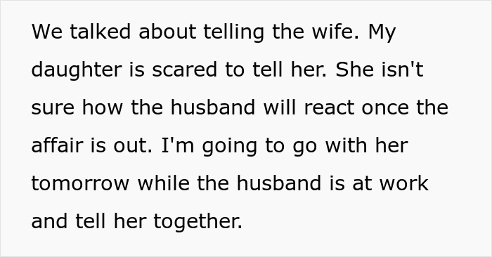 Man Has Tough Conversation With 21YO Daughter Who Had An Affair With Their Married Neighbor