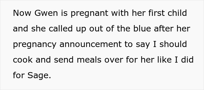 Chef Who Cooked And Cared For Wife While She Was Pregnant Is Shocked When SIL Demands Same Treatment Chef Who Cooked And Cared For Wife While She Was Pregnant Is Shocked When SIL Demands Same Treatment