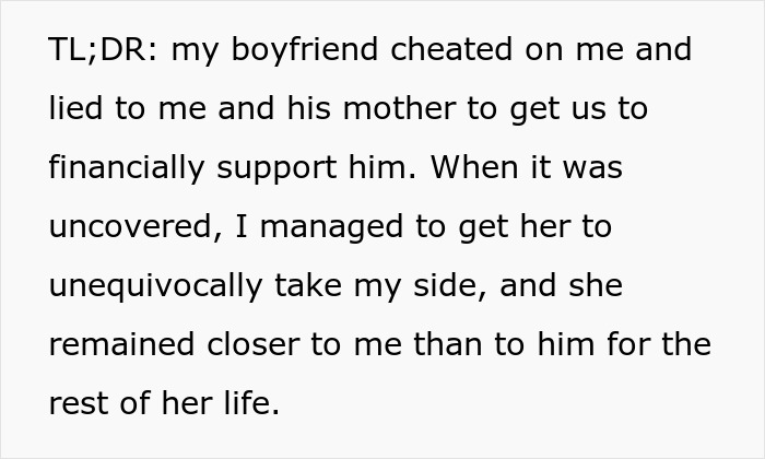 Woman Exposes Her Ex’s Lies About ‘Searching For Work’ To His Mom, She Forces Him To Apply For A Job Woman Exposes Her Ex’s Lies About ‘Searching For Work’ To His Mom, She Forces Him To Apply For A Job
