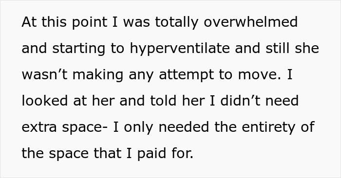 Person Gets Trapped By A Plus-Size Woman On A Flight, Makes Her Cry After Asking To Switch Seats Person Gets Trapped By A Plus-Size Woman On A Flight, Makes Her Cry After Asking To Switch Seats