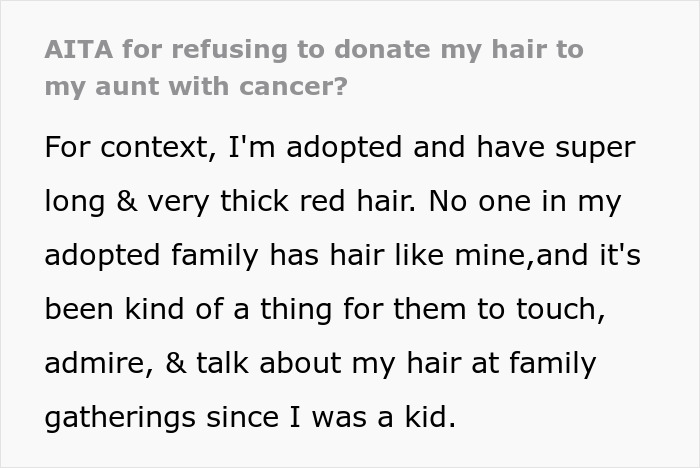 Teen Struggles To Handle The Pressure After Family Demands She Shave Her Head For Aunt Teen Struggles To Handle The Pressure After Family Demands She Shave Her Head For Aunt