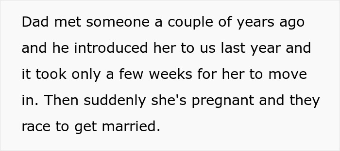 Teen Called Disgusting For Refusing To Take Care Of Newborn Baby That Came From His Dad’s Affair Teen Called Disgusting For Refusing To Take Care Of Newborn Baby That Came From His Dad’s Affair