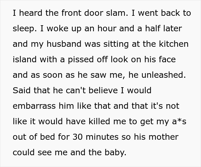 "I Don't Care": Woman Tells MIL To Get Out After Coming Unannounced While She Was Sleeping "I Don't Care": Woman Tells MIL To Get Out After Coming Unannounced While She Was Sleeping