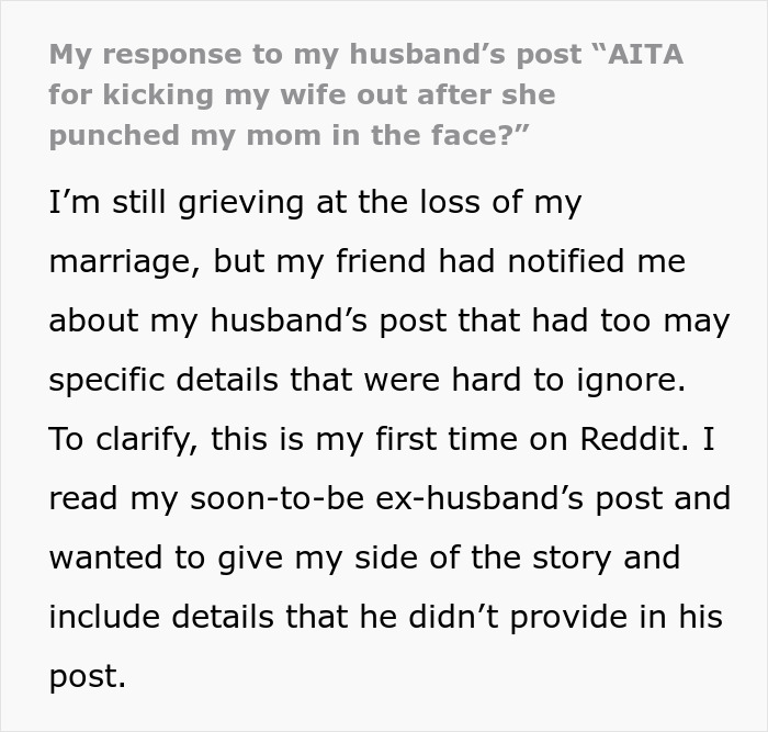 Woman Hands Husband Divorce Papers After Him Brushing Off His Mom’s Insults Ends In Violence Woman Hands Husband Divorce Papers After Him Brushing Off His Mom’s Insults Ends In Violence
