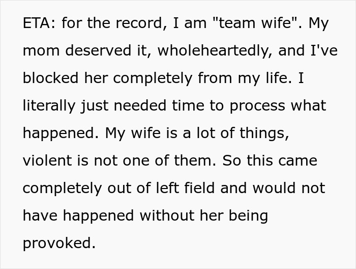 Woman Hands Husband Divorce Papers After Him Brushing Off His Mom’s Insults Ends In Violence