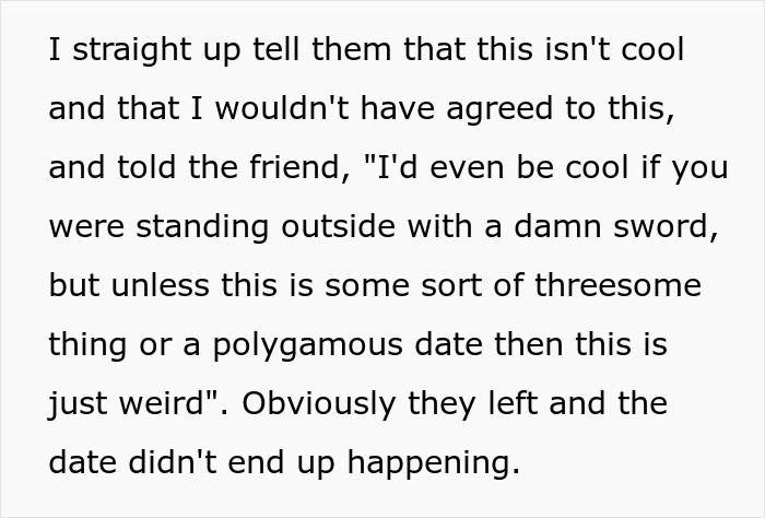 Man Roasts Date After She Brings Her Friend Along Expecting Him To Pay Man Roasts Date After She Brings Her Friend Along Expecting Him To Pay