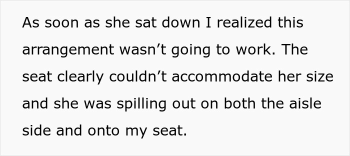 Person Gets Trapped By A Plus-Size Woman On A Flight, Makes Her Cry After Asking To Switch Seats Person Gets Trapped By A Plus-Size Woman On A Flight, Makes Her Cry After Asking To Switch Seats