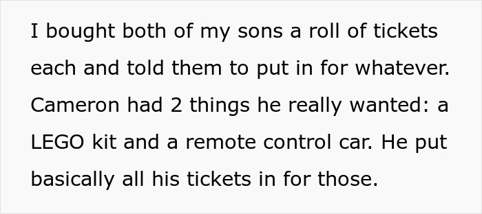 Boy Wins Big In School Raffle, Refuses To Give Up Prize To Calm Sore Loser Boy Wins Big In School Raffle, Refuses To Give Up Prize To Calm Sore Loser