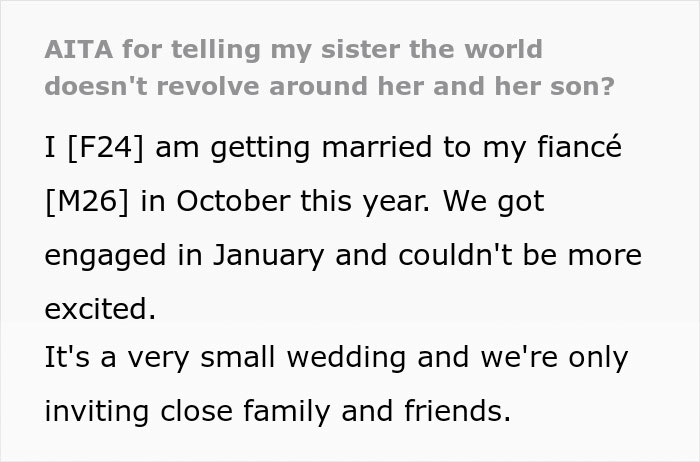 “He Takes A Nap At 12”: Bride Snaps After Entitled Sister Refuses To Attend Her Wedding “He Takes A Nap At 12”: Bride Snaps After Entitled Sister Refuses To Attend Her Wedding