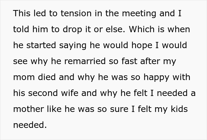 Dad Gets Upset With Son Who Lost His Wife For Judging His Decisions When He Himself Was Widowed 