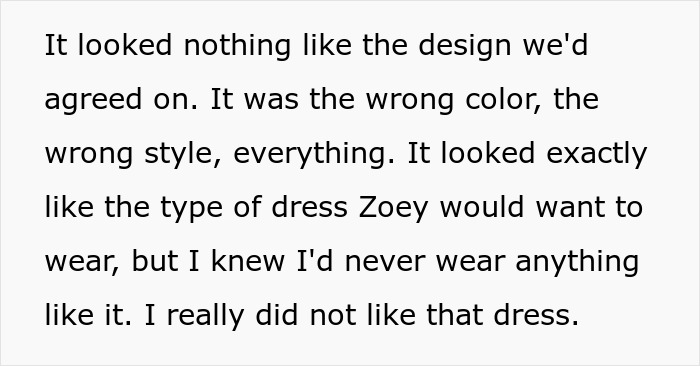 “[Am I The Jerk] For Not Wearing The Wedding Dress My Stepsister Handmade For Me?”