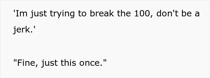 “This Is Legal Tender”: Guy Tries To Break Up $100 Bill Twice, Gets Taught A Lesson By Getting Change In Coins “This Is Legal Tender”: Guy Tries To Break Up $100 Bill Twice, Gets Taught A Lesson By Getting Change In Coins