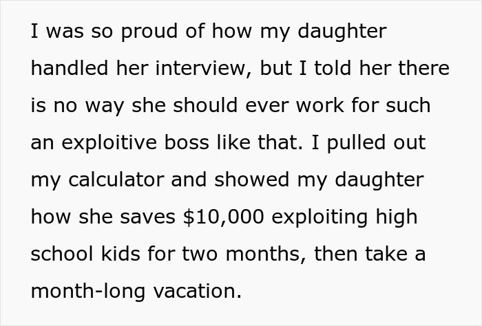 Dad Tells Teen Daughter Not To Proceed With Job Interview After Realizing The “Employer’s” Scheme Dad Tells Teen Daughter Not To Proceed With Job Interview After Realizing The “Employer’s” Scheme