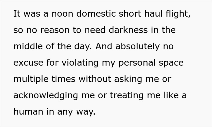 Woman Invades Personal Space On A Plane, Flier Comes Up With A Genius Plan To Get Back At Her Woman Invades Personal Space On A Plane, Flier Comes Up With A Genius Plan To Get Back At Her