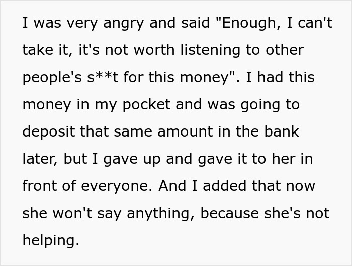 "AITA For Returning The Money To My MIL In Front Of Everyone, Embarrassing Her?"