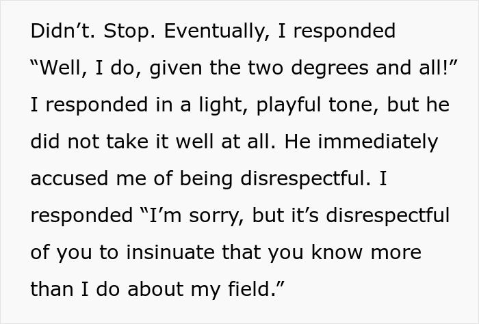 “Dinner Got Pretty Quiet”: Dad Keeps Doubting Biologist Daughter, She Tells Him She Knows Better “Dinner Got Pretty Quiet”: Dad Keeps Doubting Biologist Daughter, She Tells Him She Knows Better