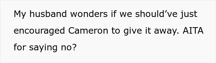 Boy Wins Big In School Raffle, Refuses To Give Up Prize To Calm Sore Loser Boy Wins Big In School Raffle, Refuses To Give Up Prize To Calm Sore Loser