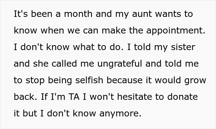 Teen Struggles To Handle The Pressure After Family Demands She Shave Her Head For Aunt Teen Struggles To Handle The Pressure After Family Demands She Shave Her Head For Aunt