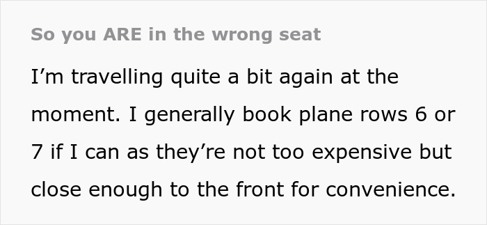 “So You ARE In The Wrong Seat”: Lady Embarrasses Traveler, Gets Stuck In A Row Full Of People “So You ARE In The Wrong Seat”: Lady Embarrasses Traveler, Gets Stuck In A Row Full Of People